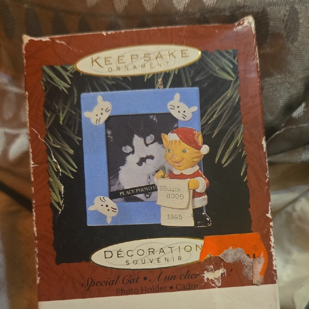 Hallmark Keepsake Ornament with Blue and White Accents
